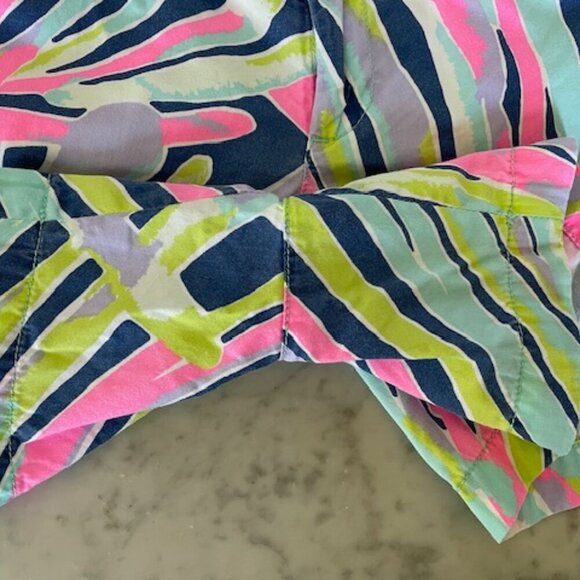 LILLY PULITZER Callahan Shorts Indigo Sea Dream 4 - Picture 13 of 16